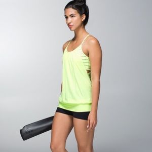 Lululemon No Limits Tank
Clear Mint / Deauville Stripe Clear Mint